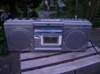 Retro rádio magnetofon BOOMBOX JVC RC-565 TUZEX