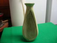 Retro váza Ditmar Urbach zelená 60. léta Brusel